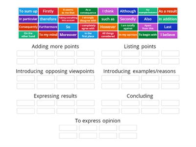 ST8 M3i Linking words