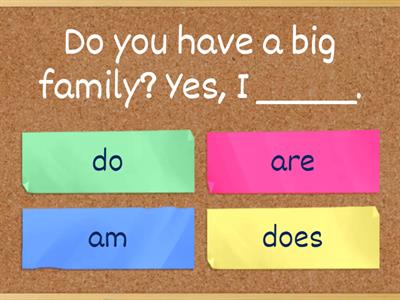 English Language Practice Quiz