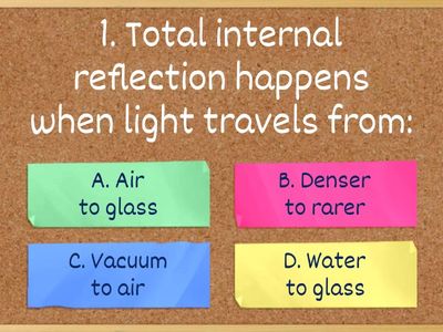 JKC Activity:  Refractive index of Glass by total internal reflection.