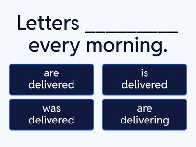 Present Simple Passive