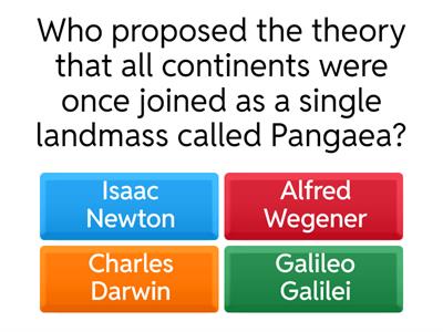 Plate tectonics activity 1