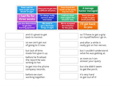 Expressions with get