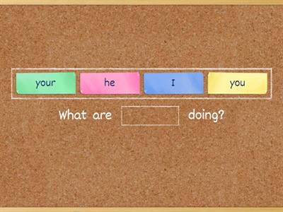 WW4-U2-sentence-What are you doing?