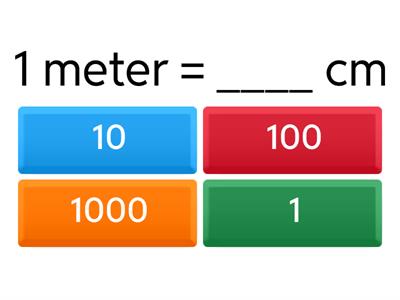 Metric Conversions