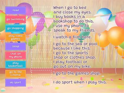 GI A1+ U4. Free-time activities