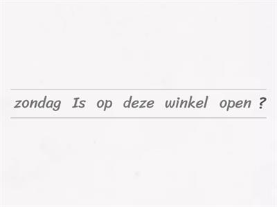 Just Dutch it -   boodschappen doen