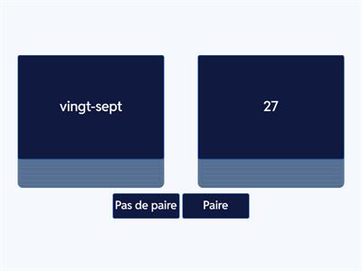 Les nombres de 0 à 100 (A1)