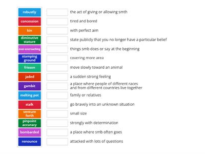 Headway advanced Unit 5 Culture clashes
