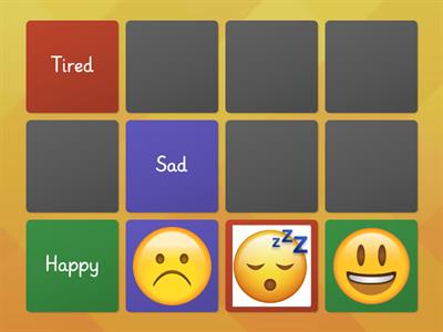 Feelings Memory Game