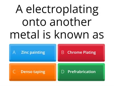 Level 2 8202 Scientific & Electrical Principles (Corrosion) 