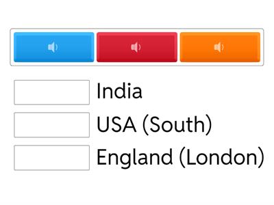 Identify the English Accent