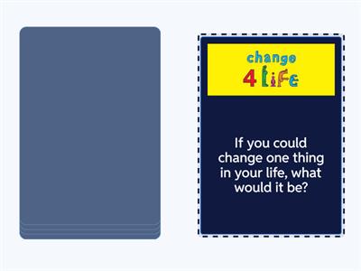 B2 First - conditionals speaking 