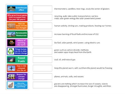 Climate Change Video Questions