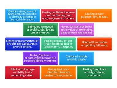 Expert advanced unit 1 feelings