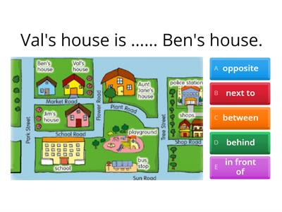 Kid's Box 3 Unit 4 - Prepositions of place