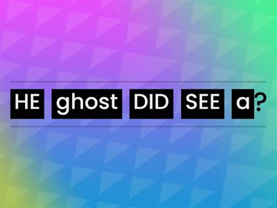 interrogative simple past form