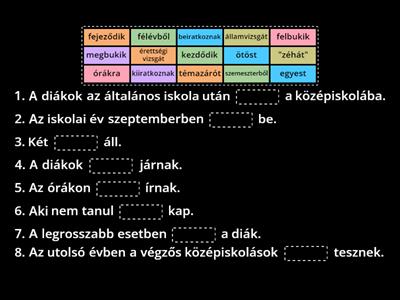 Mi történik a középiskolában? 2024.03.13./ 3. feladat