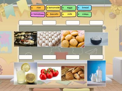 Food and drinks (Prepare 5) 