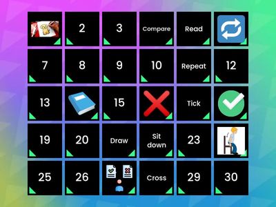 Classroom Instructions Matching 1
