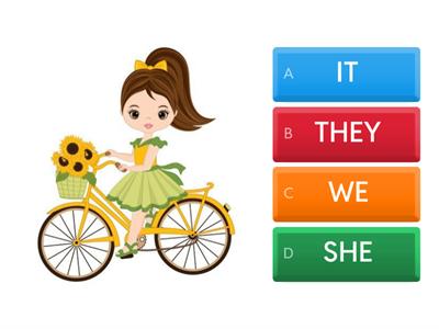 ENGLISH SUBJECT PRONOUNS