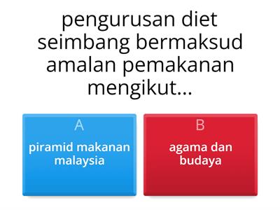 diet seimbang pjk tingkatan 5