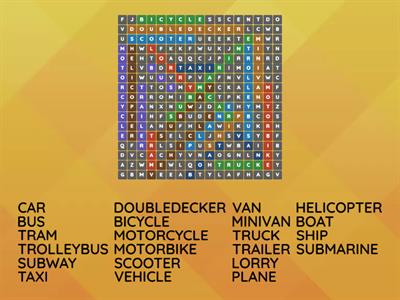 Transport /English (A1-A2)