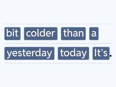 Modifying comparisons
