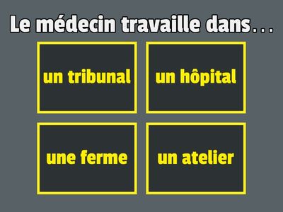 choisissez la bonne réponse 