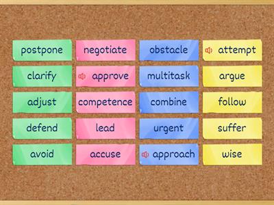 Intermediate Words cards