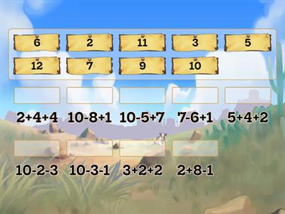 Состав числа  до 12