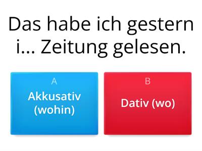 A2 - wo / wohin? 