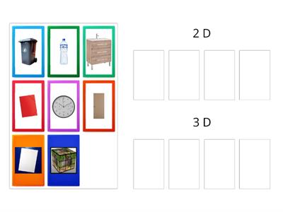 ORDENA POR GRUPO LOS OBJETOS 2D Y 3D