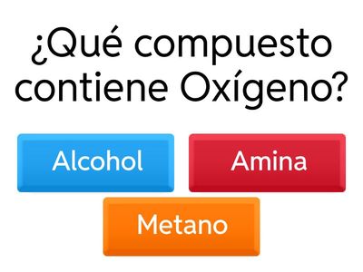 Compuestos Orgánicos Oxigenados y Nitrogenados