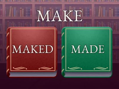 SIMPLE PAST- REGULAR or IRREGULAR?