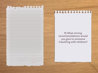 Speaking practice - Level 5