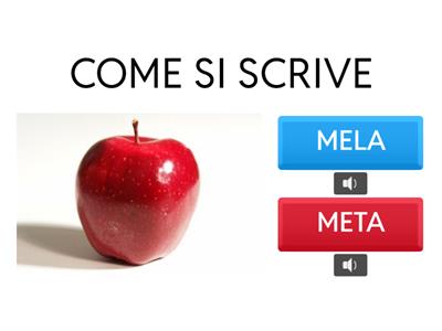 GIOCO CON LE SILLABE