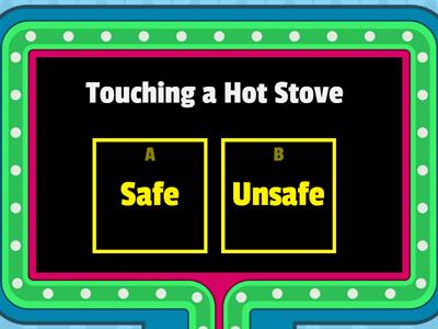 Safe vs Unsafe Household Scenarios 