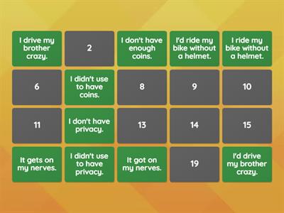 Evolve 5-Unit 1-Past Habits-Matching