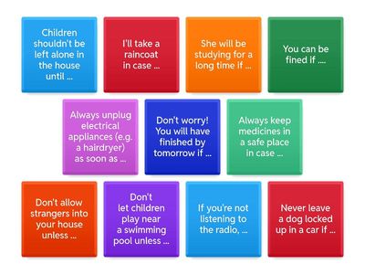 Conditionals and future time clauses