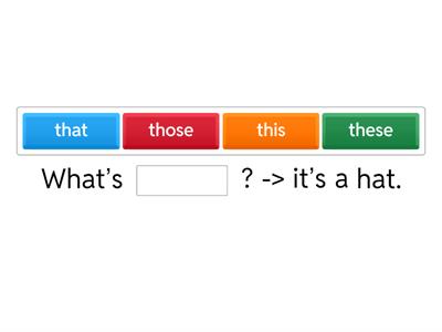 This-These-That-Those