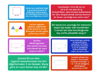 4. Sınıf Çevre Problemleri