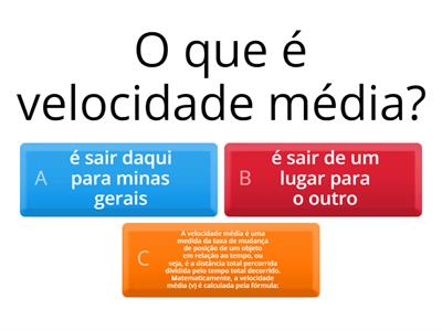Velocidade Média 