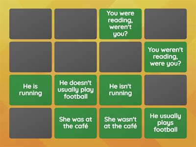 affirmative and negative matching