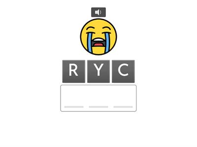 BODY LANGUAGE - ANAGRAM