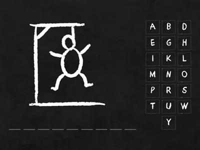 2. 2학년 영어 2단원 행맨