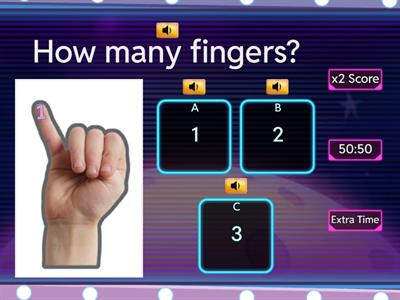 Finger Flash: The Math Way to 3