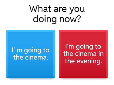 Present continuous WH questions