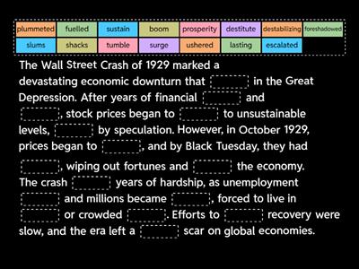 Insight Adv Unit 3 WB The Wall Street crash