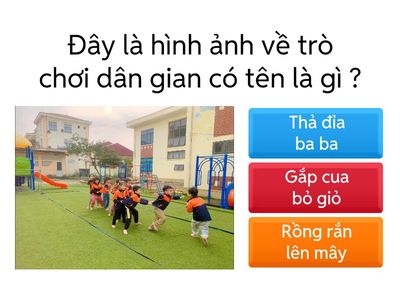 Những trò chơi dân gian của bé