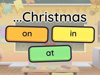 5 Form. Unit 4. Festivals. Lesson 2.Prepositions of time.